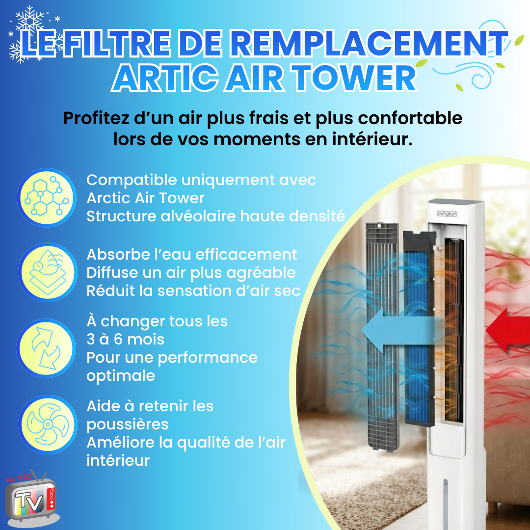 Filtre d’air Artic Air Tower
