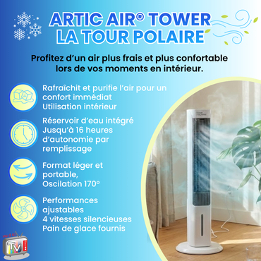 Ventilateur Tour Polaire Artic Air Tower