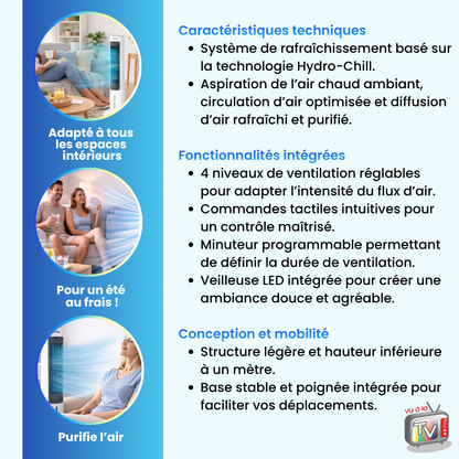 Ventilateur Tour Polaire Artic Air Tower