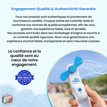 Mini Ventilateur Portable Go Fan Flip