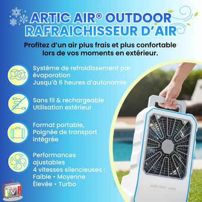 Rafraichisseur d'Air et Climatiseur Mobile Exterieur Artic Air
