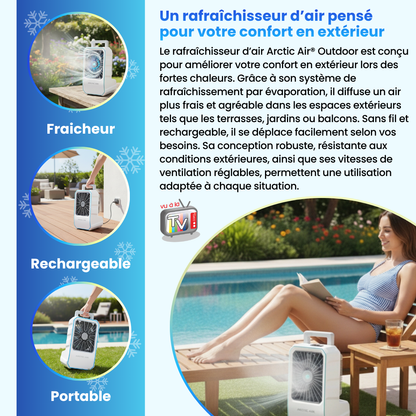Rafraichisseur d'Air et Climatiseur Mobile Exterieur Artic Air