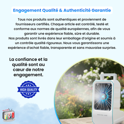 Rafraichisseur d'Air et Climatiseur Mobile Exterieur Artic Air