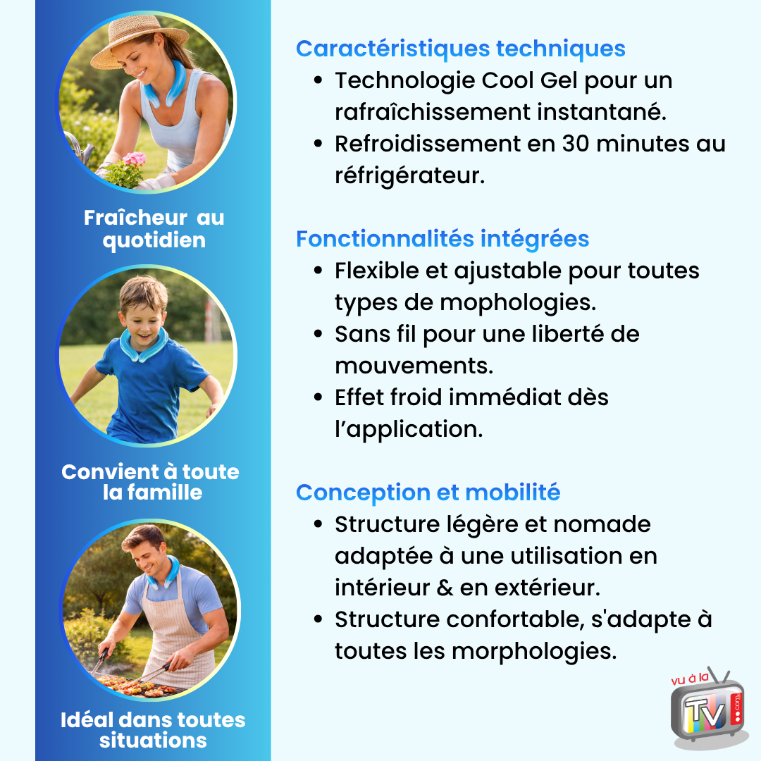 Collier Fraicheur Cool Gel