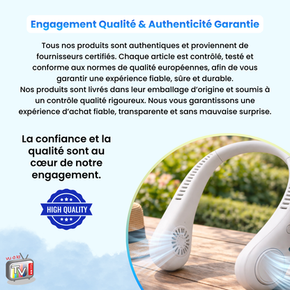 Air Fresh Ventilateur Tour de Cou