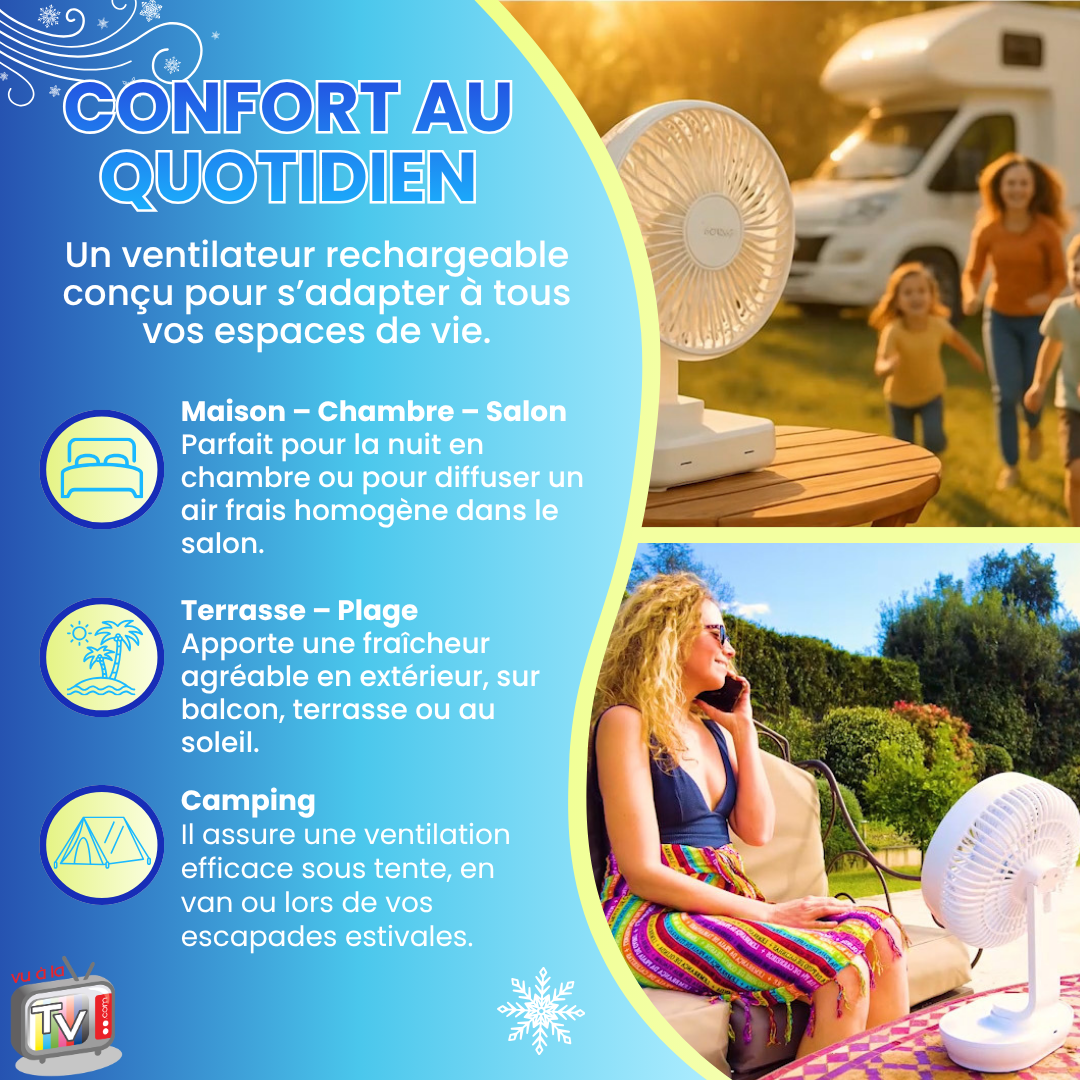 Ventilateur Nomade Air Fresh Fan