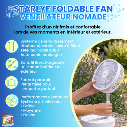 Ventilateur Starlyf Foldable Fan