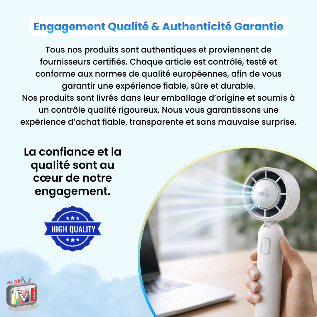Ventilateur Portable Cool Touch Artic Air